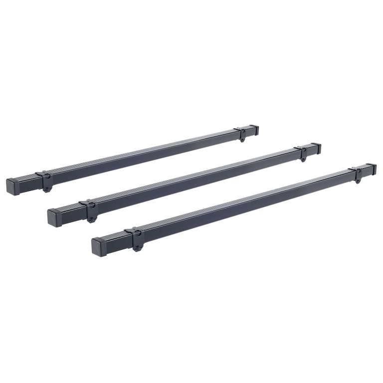 CRUZ Commercial Square Roof Racks - Trackmount - 3 Bars - Roof Racks NZ Ltd