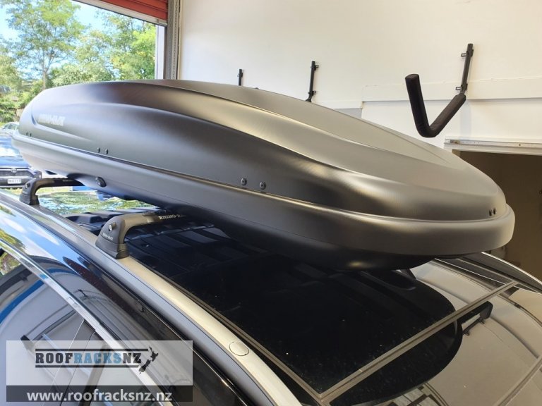 Rhino Rack MasterFit Roof Box 530L (Black) Roof Racks NZ Ltd