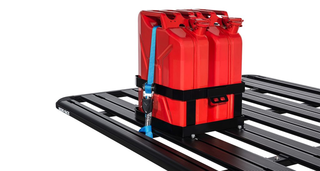 Rhino Rack Double Vertical Jerry Can Holder Roof Racks NZ Ltd