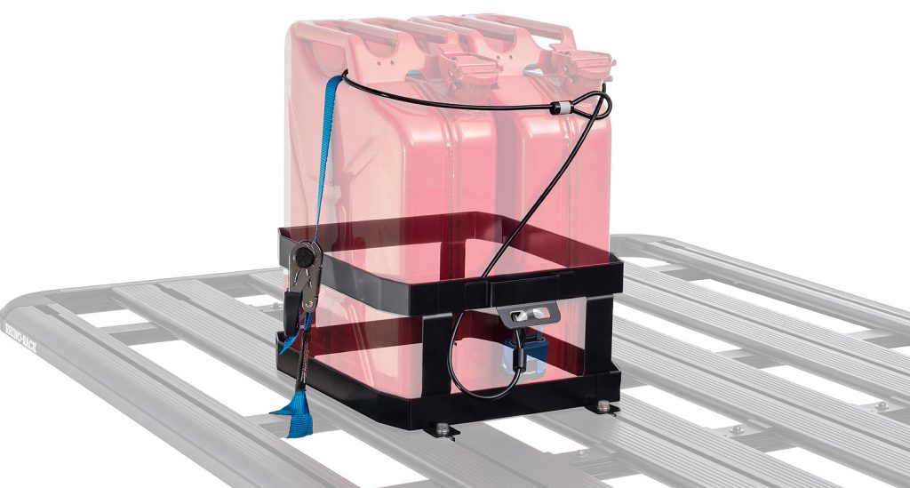 Rhino Rack Double Vertical Jerry Can Holder Roof Racks NZ Ltd