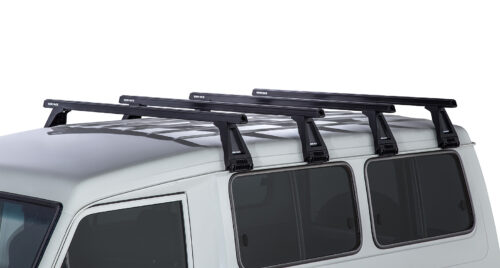 Heavy Duty RL210 Black 4 Bar Roof Rack - Image 3