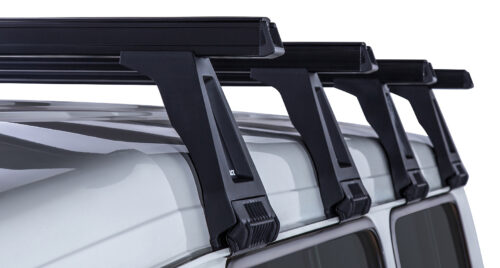 Heavy Duty RL210 Black 4 Bar Roof Rack - Image 5