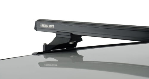 Heavy Duty RLTP Trackmount Black 3 Bar Roof Rack - Image 5