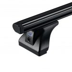 Nissan NV350 Cruz Commercial Alu Dark Bars x3 with Kayak Carrier