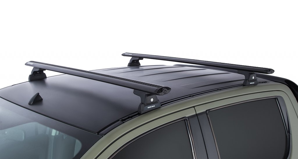 Vortex RLT600 Trackmount Black 2 Bar Roof Rack Roof Racks NZ Ltd