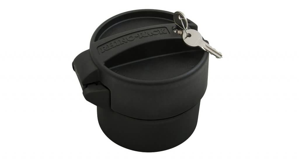 Rhino Rack Conduit Locking End Caps (100mm / 3.9inches) Roof Racks