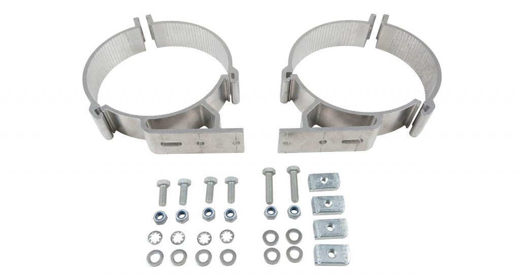 150MM CONDUIT CLAMPS (X2) Roof Racks NZ Ltd
