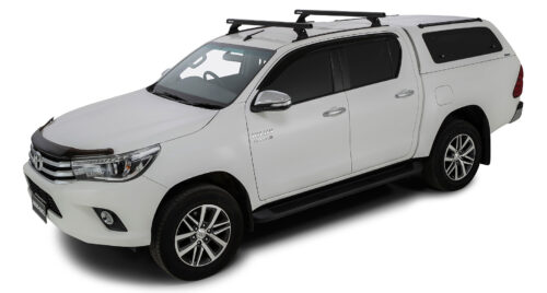 HEAVY DUTY RCH TRACKMOUNT BLACK 2 BAR ROOF RACK - Image 2