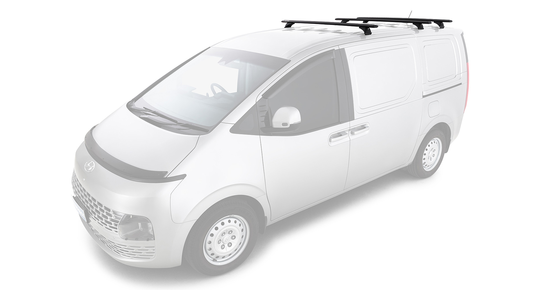 Vortex RCH Black 3 Bar Rack System - Roof Racks NZ Ltd