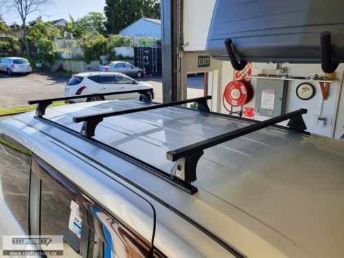 CRUZ Square Bar Roof Racks - Trackmount - 3 Bars - Image 5