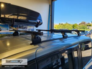 CRUZ Square Bar Roof Racks - Trackmount - 3 Bars