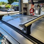 CRUZ Airo Silver Roof Racks - Trackmount - 2 Bars