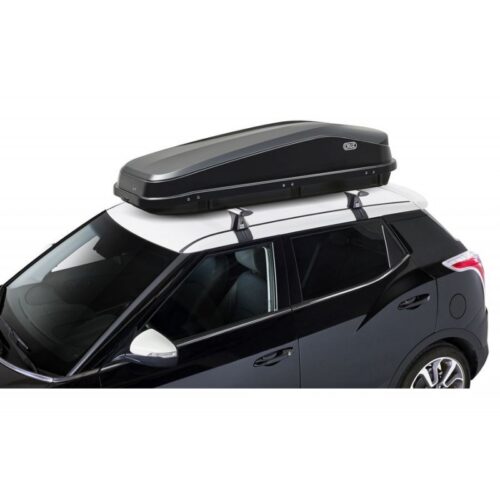 ROOF BOX – CRUZ EASY 430L – BLACK - Image 2