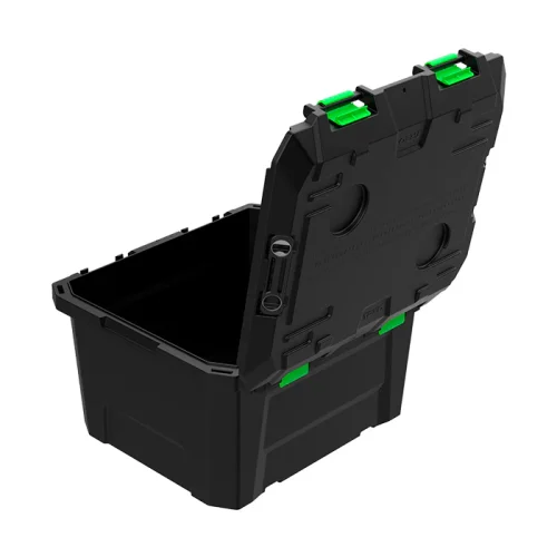 TRED GT - STORAGE BOX 65L (BLACK/GREEN) - Image 4