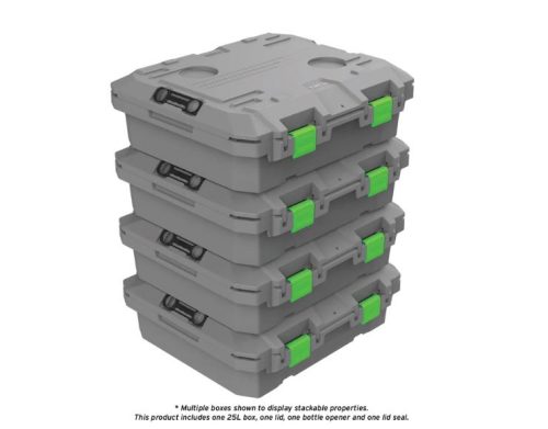 TRED GT - STORAGE BOX 25L (GREY/GREEN) - Image 10