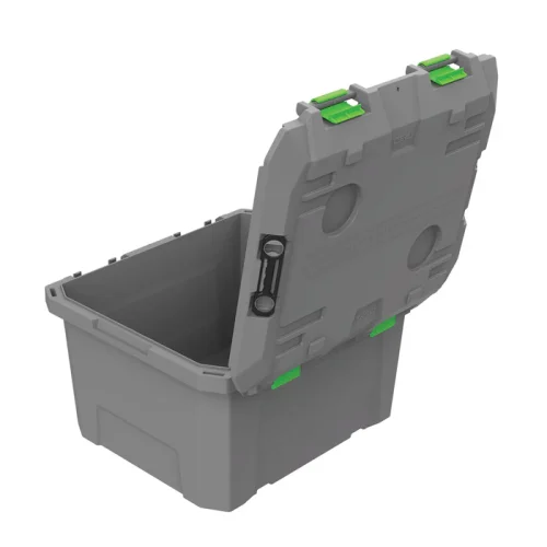 TRED GT - STORAGE BOX 65L (GREY/GREEN) - Image 8