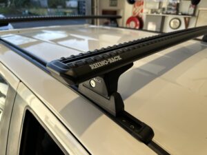 Sportz RLT600 Trackmount Black 2 Bar Roof Rack