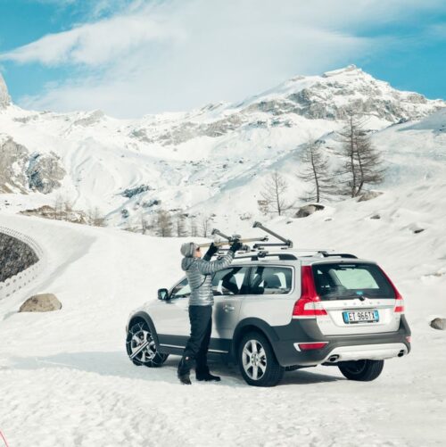 Thule SnowPack M Silver (50cm) Premium Ski/Snowboard carrier - Image 5