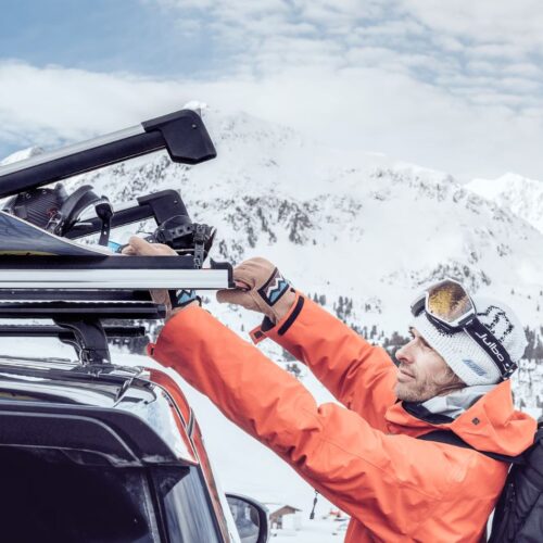 Thule SnowPack Extender (62cm Loading width) Premium Ski/Snowboard carrier - Image 8