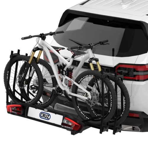 CRUZ Kicker Hitch - 2-bike platform carrier for 2'' hitch receivers