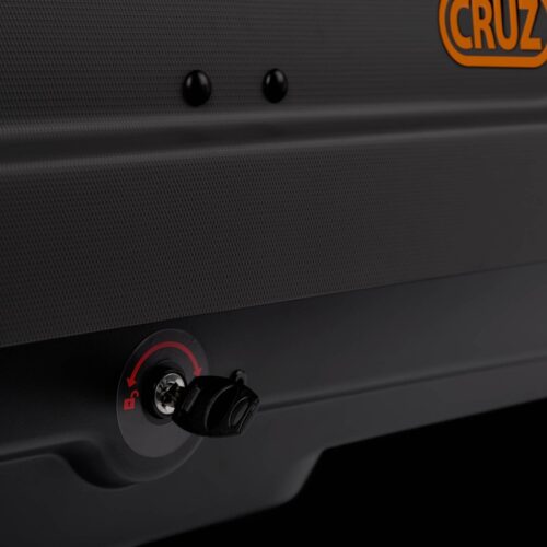 CRUZ Paddock Elite - 470L Roof Box (textured black) - Image 11