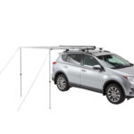 OverNOut SM - 1.3m Roof Rack Mounted Awning with Easy Off mounts