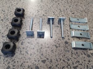 CRUZ T-Track Bolt Kit M6 x 58mm (857-021)