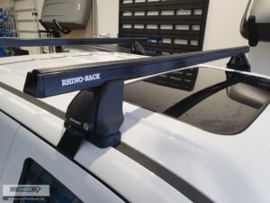 Heavy Duty 2500 Black 2 Bar Roof Rack