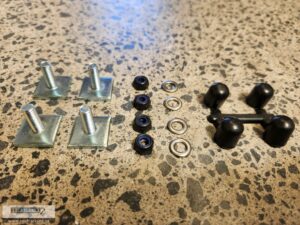 CRUZ T-Track Bolt Kit  M6 x 17mm (810-126)