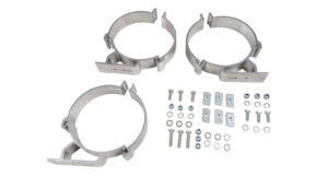Rhino Rack Conduit Clamps 150mm x 3 (BC3-150)