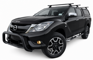 Mazda BT-50 (2015-2020) – NZ Made 76mm Black Nudge Bar