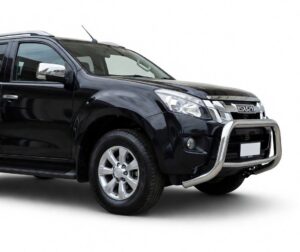 ISUZU D-Max (2012-20) / Holden Colorado (2012-2017) Polished Alloy Nudge Bar