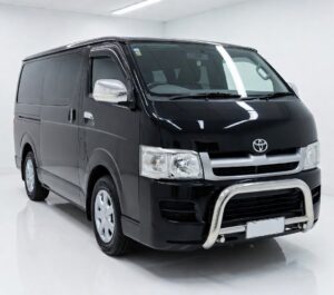 Toyota Hiace ZL (2005-19) Stainless Steel Nudge Bar - Airbag compatible