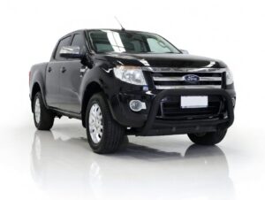 Ford Ranger PX1/PX2 (2011-15) – Powder Coated Black Nudge Bar