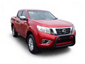 Nissan Navara D23/NP300 (2015-2021) - Powder Coated Black Nudge Bar