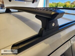 Sportz Trackmount RLT600 Black 2 Bar Roof Rack