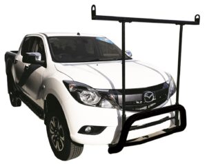 Mazda BT50 (2015- 2020) – Nudge Bar (Black) and Front Ladder Rack
