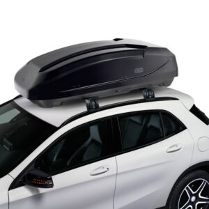 CRUZ Paddock Elite 400L Roof Box Textured Black (940-728)