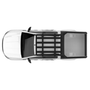 CRUZ Platform 1.24m wide x 1.2m long with Roof Racks (2 bars)