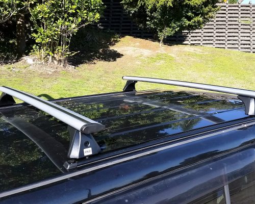 CRUZ Airo Silver bars trackmount